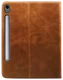Rosso Deluxe Samsung Galaxy Tab S10 FE Plus Hoes Book Case Echt Leer Bruin afbeelding 2