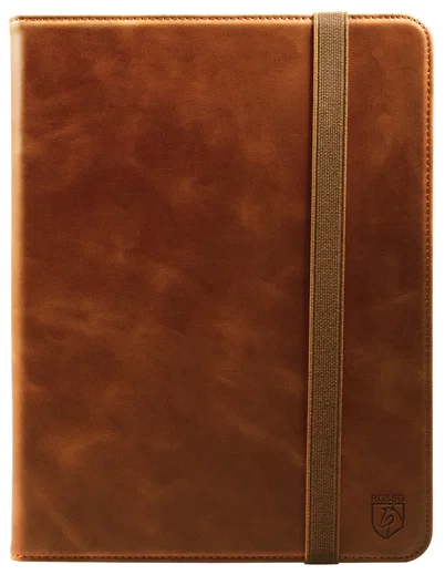 Rosso Deluxe Samsung Galaxy Tab S10 FE Plus Hoes Book Case Echt Leer Bruin afbeelding 7