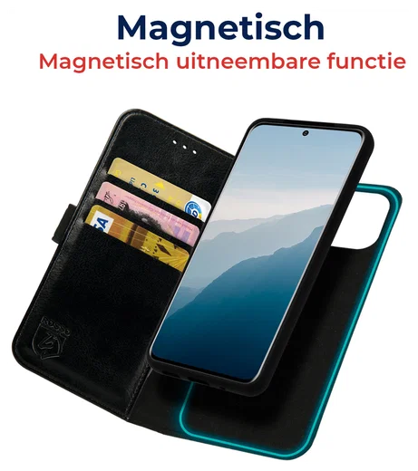 Rosso Element Uitneembaar 2-in-1 Samsung Galaxy S25 Edge Hoesje Zwart afbeelding 3