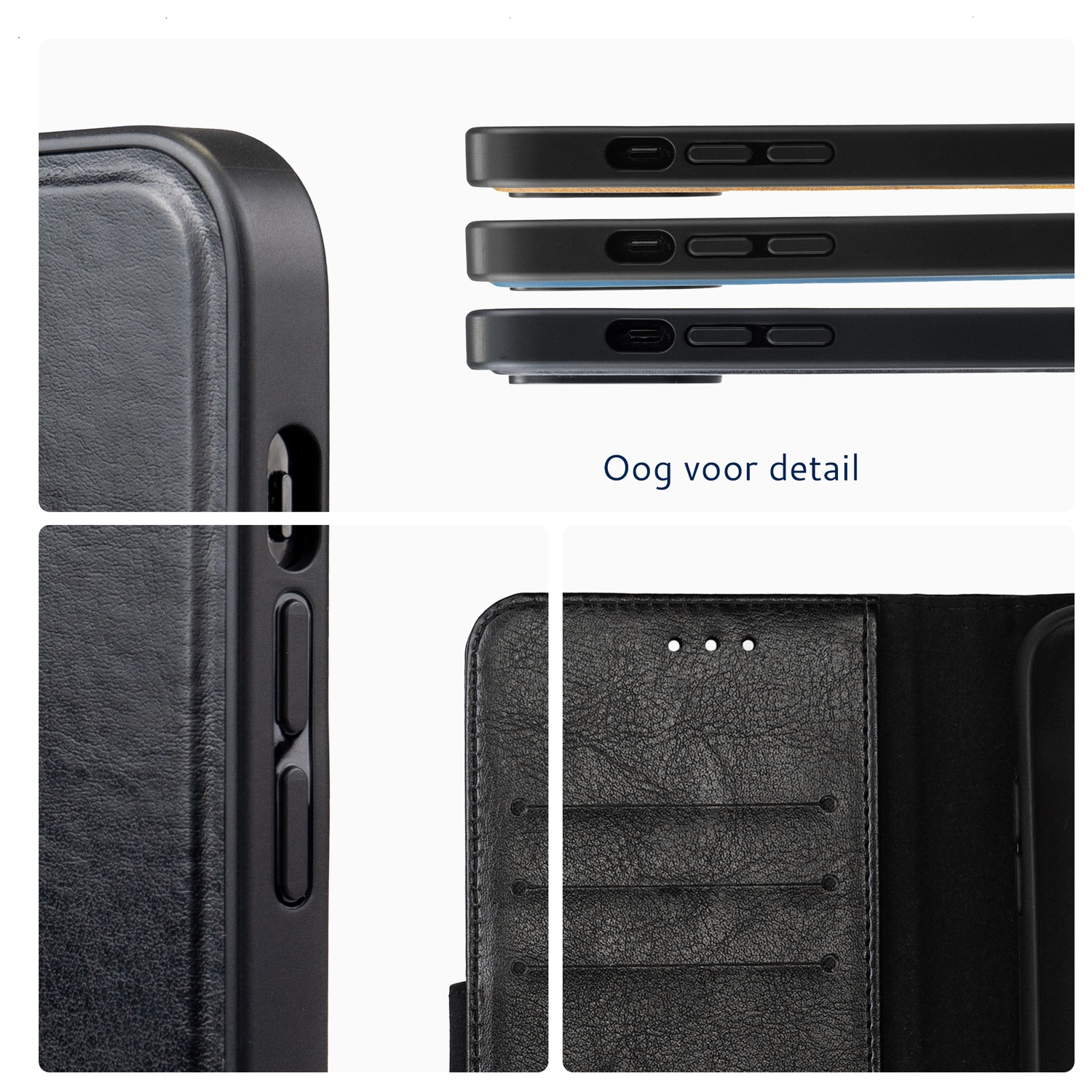 Rosso Element Uitneembaar 2-in-1 Samsung Galaxy S25 Edge Hoesje Zwart afbeelding 4