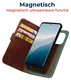 Rosso Element Uitneembaar 2-in-1 Samsung Galaxy S25 Edge Hoesje Bruin afbeelding 2