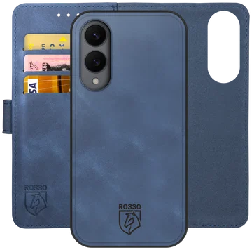 Rosso Element Uitneembaar 2-in-1 Samsung Galaxy S25 Edge Hoesje Blauw