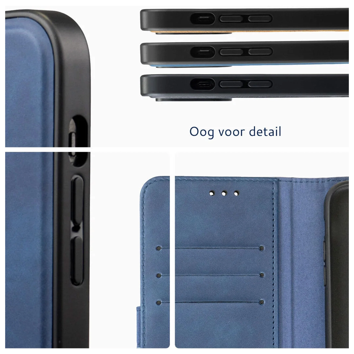 Rosso Element Uitneembaar 2-in-1 Samsung Galaxy S25 Edge Hoesje Blauw afbeelding 5