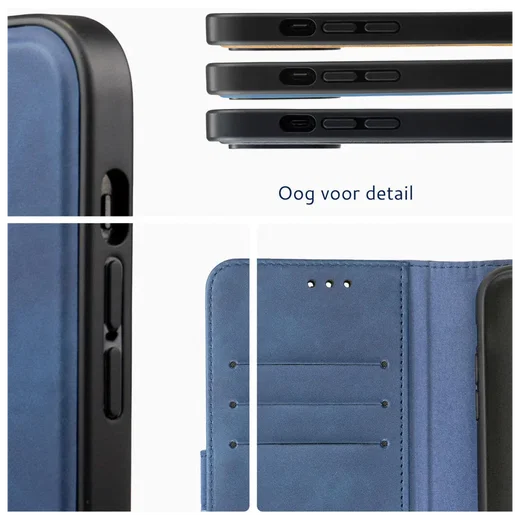 Rosso Element Uitneembaar 2-in-1 Samsung Galaxy S25 Edge Hoesje Blauw afbeelding 5