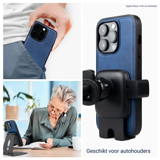 Rosso Element Uitneembaar 2-in-1 Samsung Galaxy S25 Edge Hoesje Blauw afbeelding 6