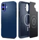 Spigen Thin Fit MagFit Apple iPhone 16 Plus Hoesje MagSafe Back Cover Blauw