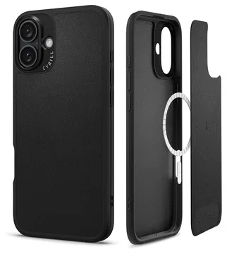 Spigen Cyrill Kajuk Mag Apple iPhone 16 Plus Hoesje MagSafe Back Cover Zwart