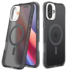 Spigen Cyrill Ultra Sheer Mag iPhone 16 Plus Hoesje MagSafe Grijs afbeelding