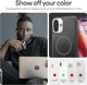 Spigen Cyrill Ultra Sheer Mag iPhone 16 Plus Hoesje MagSafe Grijs afbeelding 7