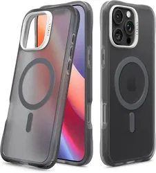 Spigen Cyrill Ultra Sheer Apple iPhone 16 Pro Hoesje met MagSafe Grijs afbeelding