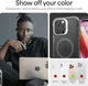 Spigen Cyrill Ultra Sheer Apple iPhone 16 Pro Hoesje met MagSafe Grijs afbeelding 3