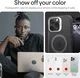 Spigen Cyrill Ultra Sheer Apple iPhone 16 Pro Max Hoesje met MagSafe Grijs afbeelding 3