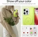 Spigen Cyrill Ultra Sheer Apple iPhone 16 Pro Hoesje met MagSafe Groen afbeelding 3