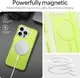 Spigen Cyrill Ultra Sheer Apple iPhone 16 Pro Hoesje met MagSafe Groen afbeelding 6