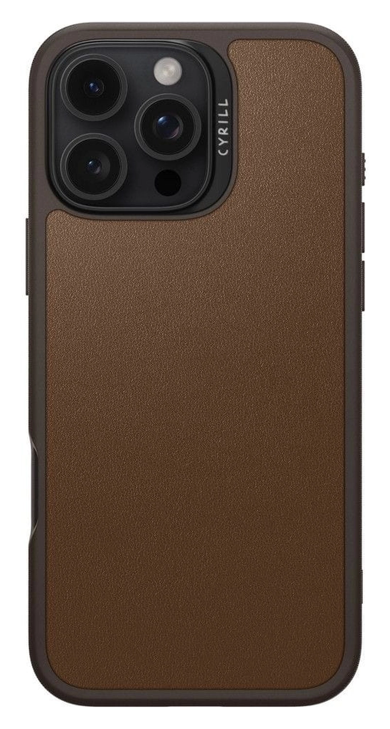 Spigen Cyrill Kajuk Apple iPhone 16 Pro Max Hoesje MagSafe Back Cover Bruin afbeelding 8