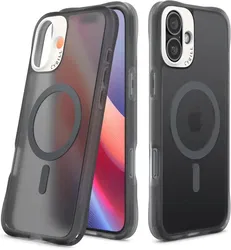 Spigen Cyrill Ultra Sheer Apple iPhone 16 Hoesje met MagSafe Grijs afbeelding