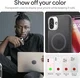 Spigen Cyrill Ultra Sheer Apple iPhone 16 Hoesje met MagSafe Grijs afbeelding 3