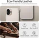 Spigen Cyrill Kajuk Mag Apple iPhone 16 Plus Hoesje MagSafe Back Cover Cream afbeelding 5