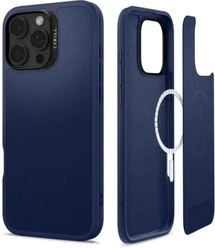 Spigen Cyrill Kajuk Apple iPhone 16 Pro Max Hoesje MagSafe Back Cover Blauw
