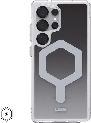UAG Plyo Pro Samsung Galaxy S25 Ultra Hoesje MagSafe Transparant/Zwart afbeelding 1