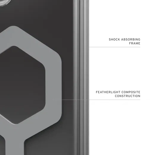 UAG Plyo Pro Samsung Galaxy S25 Ultra Hoesje MagSafe Transparant/Zwart afbeelding 6