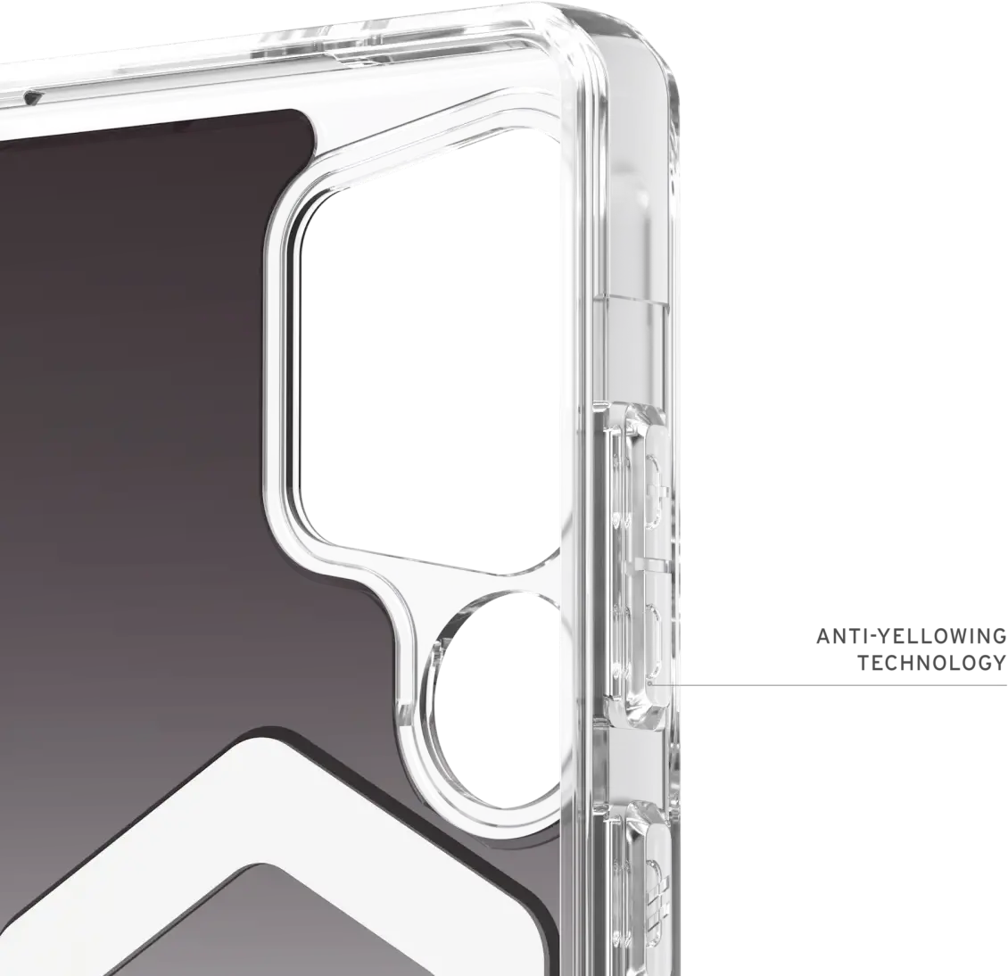 UAG Plyo Pro Samsung Galaxy S25 Ultra Hoesje MagSafe Transparant/Zwart afbeelding 7