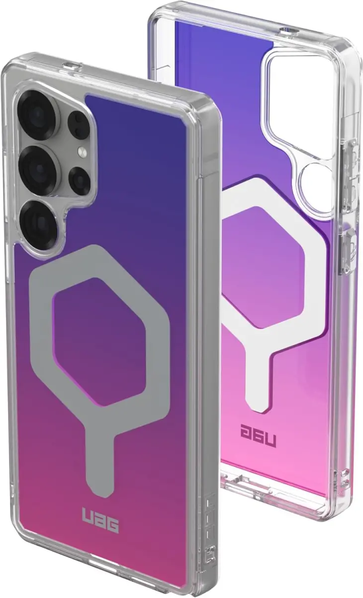 UAG Plyo Pro Samsung Galaxy S25 Ultra Hoesje MagSafe / Qi2 Magnet Roze Paars afbeelding 2
