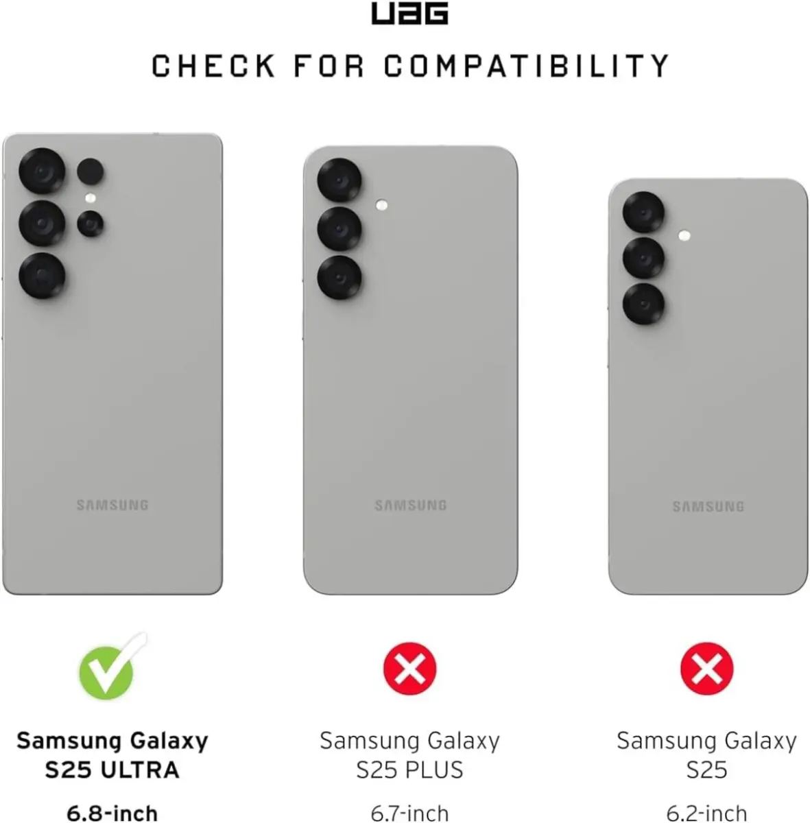 Urban Armor Gear Plyo Samsung Galaxy S25 Ultra Hoesje Back Cover Ice afbeelding 3