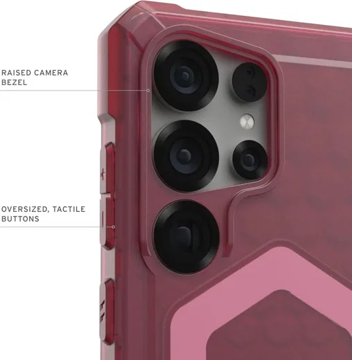 UAG Essential Armor Samsung Galaxy S25 Ultra Hoesje MagSafe / Qi2 Magnet Roze afbeelding 5