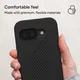 ZAGG Luxe Google Pixel 9a Hoesje Back Cover 3M Valbescherming Zwart afbeelding 7