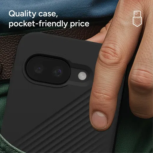 ZAGG Luxe Google Pixel 9a Hoesje Back Cover 3M Valbescherming Zwart afbeelding 8