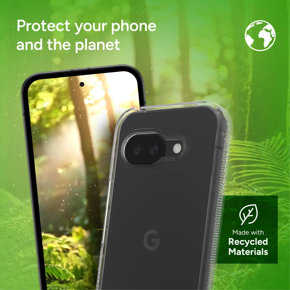 ZAGG Crystal Palace Google Pixel 9a Hoesje 4M DropProof Back Cover Transparant afbeelding 4