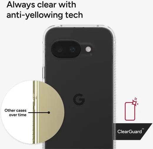 ZAGG Crystal Palace Google Pixel 9a Hoesje 4M DropProof Back Cover Transparant afbeelding 5