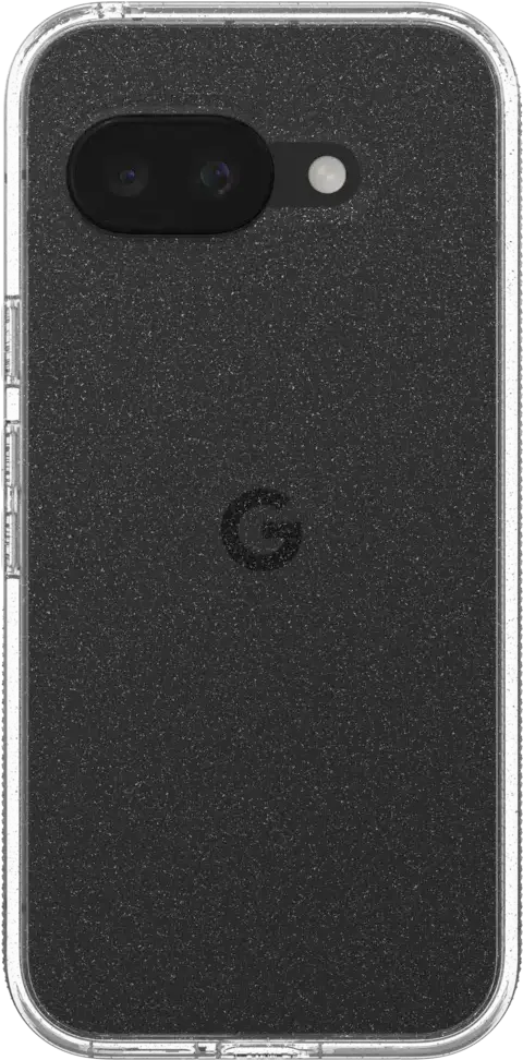ZAGG Milan Google Pixel 9a Hoesje Grafeen Back Cover Glitter Transparant afbeelding 2