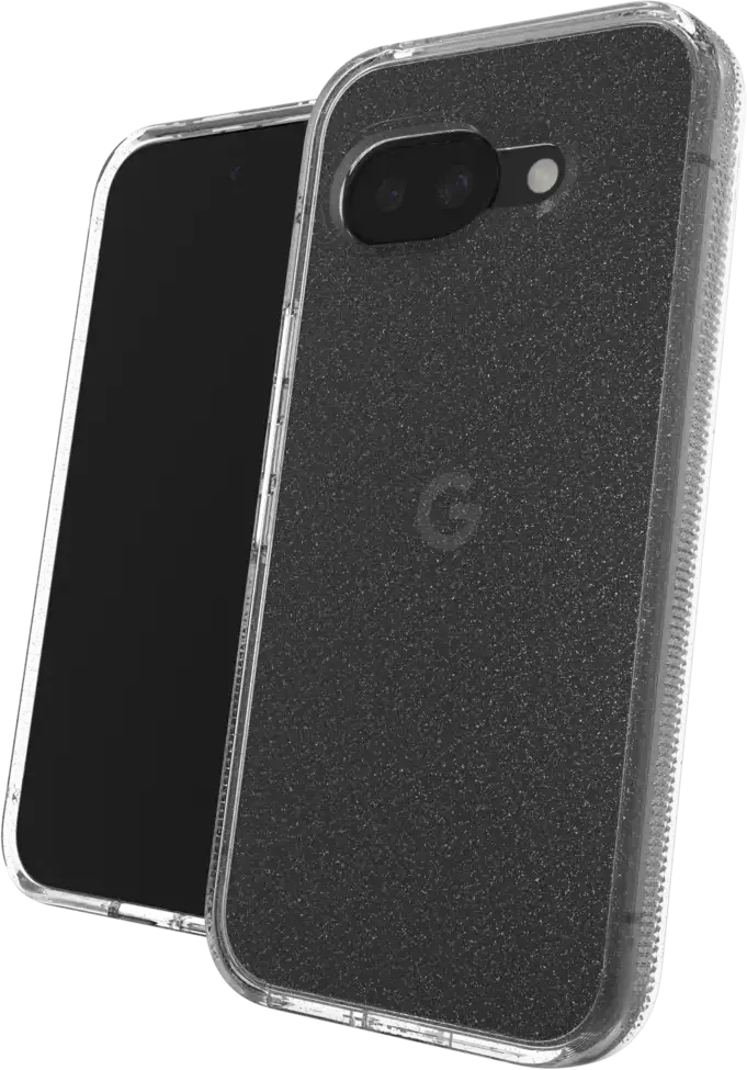 ZAGG Milan Google Pixel 9a Hoesje Grafeen Back Cover Glitter Transparant afbeelding 7