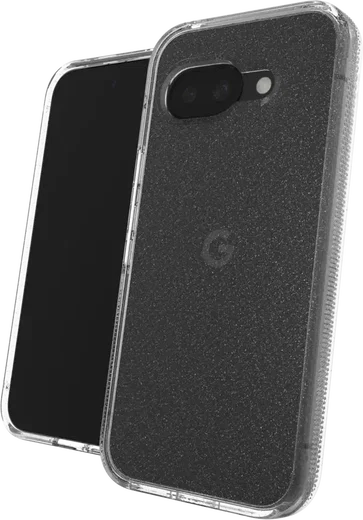 ZAGG Milan Google Pixel 9a Hoesje Grafeen Back Cover Glitter Transparant afbeelding 7