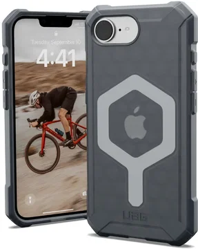 UAG Essential Armor iPhone 17e / 16e Hoesje MagSafe Back Cover Grijs