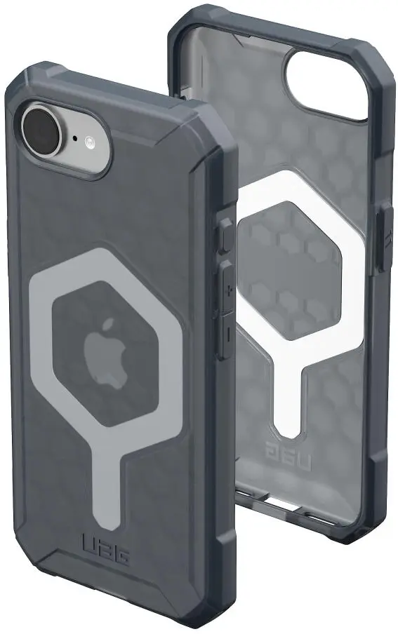 UAG Essential Armor iPhone 17e / 16e Hoesje MagSafe Back Cover Grijs afbeelding 3
