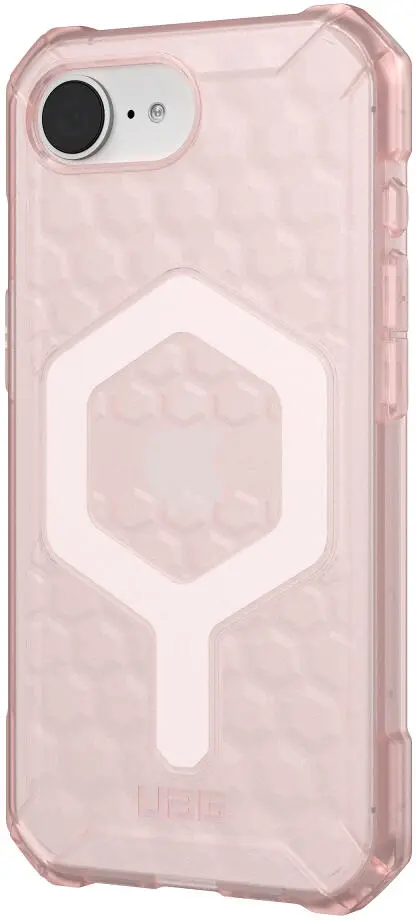 UAG Essential Armor iPhone 17e / 16e Hoesje MagSafe Back Cover Roze afbeelding 2