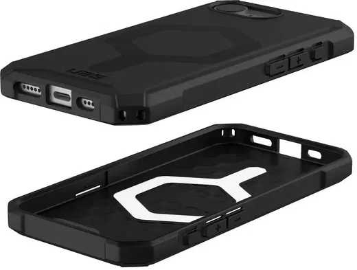 UAG Essential Armor iPhone 16e Hoesje MagSafe Back Cover Zwart afbeelding 4