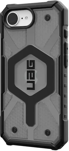 UAG Pathfinder Clear Apple iPhone 17e / 16e Hoesje MagSafe Back Cover Ash afbeelding 2
