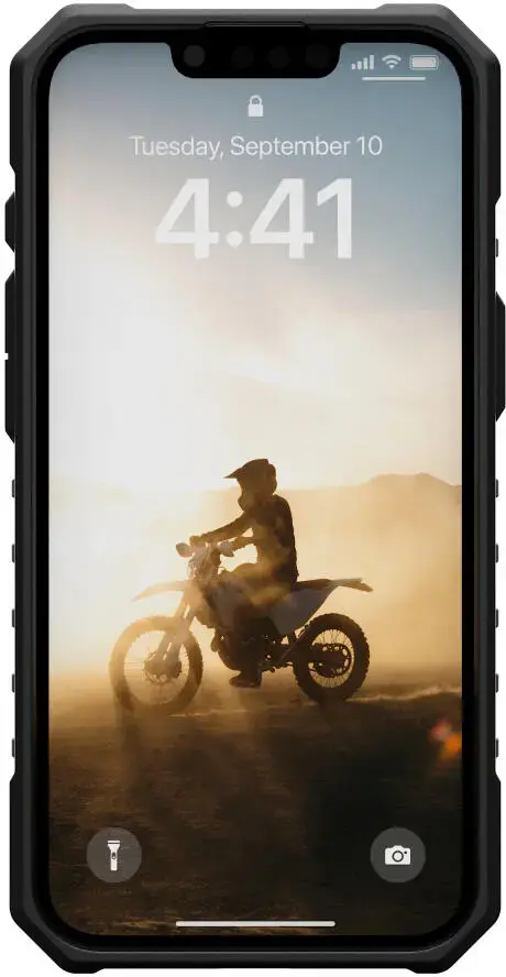 UAG Pathfinder Clear Apple iPhone 17e / 16e Hoesje MagSafe Back Cover Ash afbeelding 7