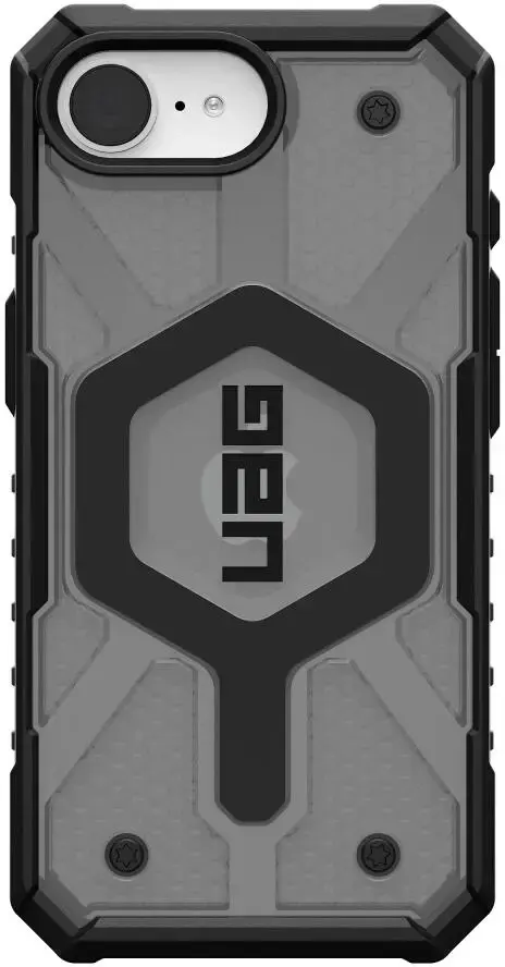 UAG Pathfinder Clear Apple iPhone 17e / 16e Hoesje MagSafe Back Cover Ash afbeelding 8