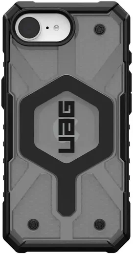 UAG Pathfinder Clear Apple iPhone 17e / 16e Hoesje MagSafe Back Cover Ash afbeelding 8