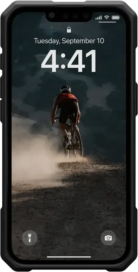 UAG Monarch Pro Apple iPhone 17e / 16e Hoesje MagSafe Back Cover Titanium afbeelding 4