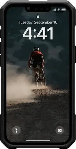UAG Monarch Pro Apple iPhone 17e / 16e Hoesje MagSafe Back Cover Titanium afbeelding 4