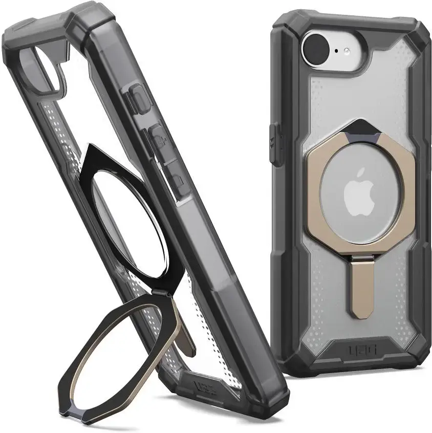 UAG Plasma XTE Apple 17e / 16e Hoesje MagSafe Stand Back Cover Ash/Titanium afbeelding 2
