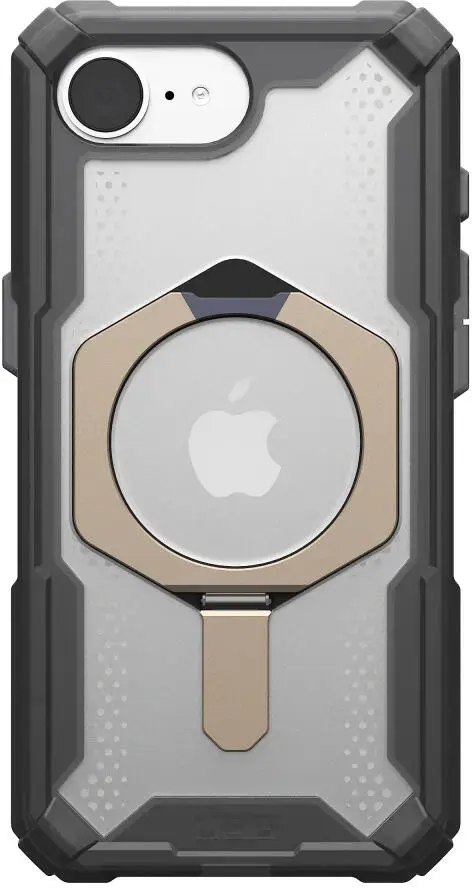 UAG Plasma XTE Apple 17e / 16e Hoesje MagSafe Stand Back Cover Ash/Titanium afbeelding 6