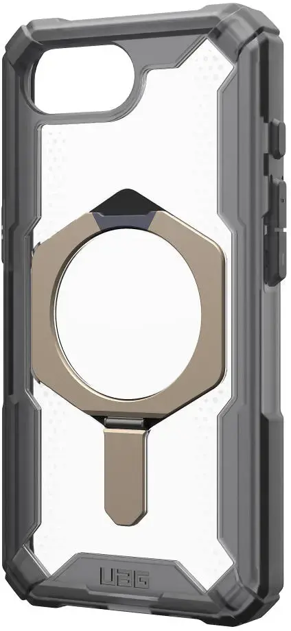 UAG Plasma XTE Apple 17e / 16e Hoesje MagSafe Stand Back Cover Ash/Titanium afbeelding 9