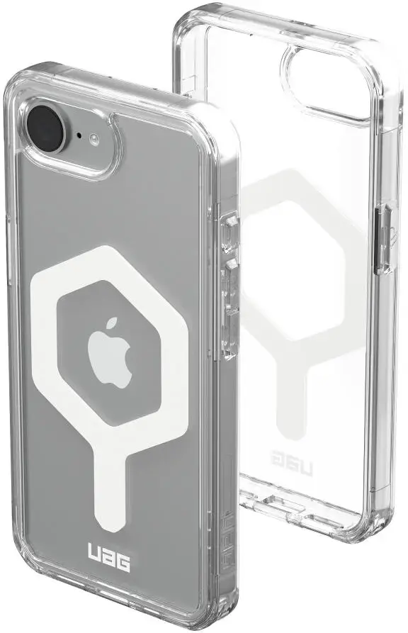 UAG Plyo Pro Apple 17e / 16e Hoesje MagSafe Back Cover Ice/Wit afbeelding 3